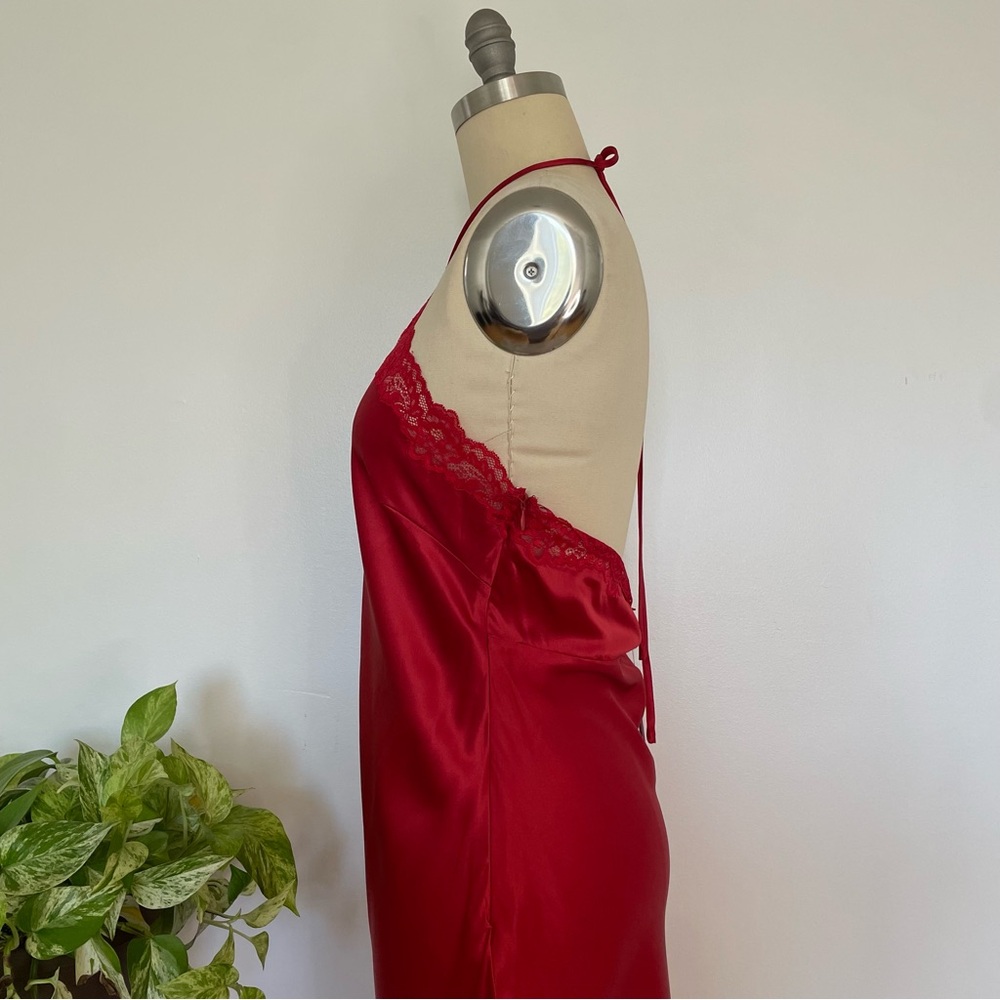 Reformation Aara Silk Dress in Sundried Tomato - Picture 7 of 11